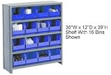 Bin Shelving Closed Shelving 36x18x39
