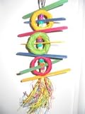 Fetch It Pets Polly Wanna Rings n Things 12in Bird Toy