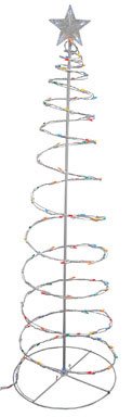 Celebrations Lighting R8404218 Led Spiral Tree 6'