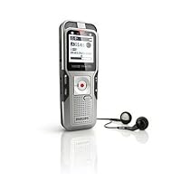 Philips Expandable 2 GB Voice Tracer Digital Recorder With Automatic Audio Settings and High-Quality Microphone for Utmost Speech Clarity