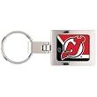 New Jersey Devils Domed Metal Keychain