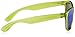 Dot Dash Mens Poseur Lime Sunglasses