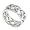 Chunky Celtic Braided Ring Sterling Silver Ring