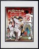 Dustin Pedroia 2007 American League Rookie of the Year Double Matted 8 x 10 Photograph in Black Anodized Aluminum Frame Reviews 31hUrY%2BOkiL. SL160 Dustin Pedroia 2007 American League Rookie of the Year Double Matted 8 x 10 Photograph in Black Anodized Aluminum Frame Reviews