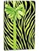 Lime Green & Black Zebra Animal Print Gift Wrap Wrapping Paper 16 Foot Roll