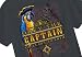 Amphibious Outfitters Obey the Captain Charcoal T-Shirt