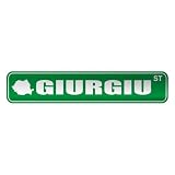  GIURGIU ST  STREET SIGN CITY ROMANIA