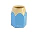 Wisedeal Creative Pencil Tip Design Pen Holder (Blue)