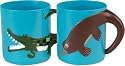 Wild Republic Australian Cup Set 2 (Platypus & Alligator)