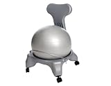 Ergonomic Balance Ball Fitness Chair with Anti-Burst Fitness Ball