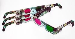 3D GLASSES - Journey to the Center of the Earth DVD - 3D Glasses - 3 Pairs
