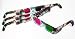3D GLASSES for 3D movie - Original (not knock-offs) Journey to the Center of the Earth DVD - Cardboard 3D Glasses - 3 Pairs