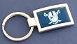 Oakland Raiders Curved Key Chain