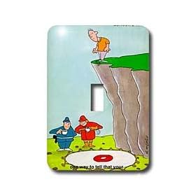 Londons Times Funny Music Cartoons - Waning Popularity - Light Switch Covers - single toggle switch