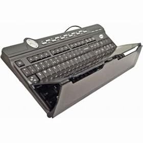 Micro Innovations KB575M 119-Key Internet Multimedia Keyboard with Flip-up Cover by 