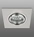 Brilum AFIS 15 R Einbau Strahler Metall brushed look 12 V / 230 V Technik LED oder Halogen sowie Leuchtstoff