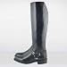 Casper Ladies Lady Women Woman Motorcycle Biker Harness Tall Leather Boots Black