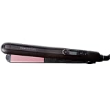Remington S-1051 Sleek n Curl Digital Ceramic Hair Straightener with Tourmaline and Bonus DVD