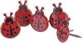 Eyelet Outlet Brads Ladybug 12/Pkg QBRD-655; 3 Items/Order