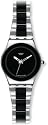 Swatch Damen-Armbanduhr Black Ceramic YLS168G