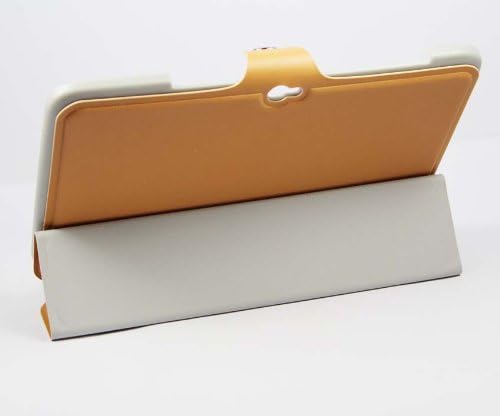 Ultra Thin PU leather PC back Folio Stand Cover Case Smart cover Samsung Galaxy Note 10.1 N8000 N8010 N8013 - Camel