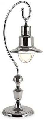 Old World Estate Station Table Lamp, Nickel