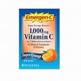 Emergen C Super Orange Vitamin-C Packettes (Pack of 36)