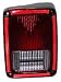TYC 11-6299-00 Jeep Wrangler Passenger Side Replacement Tail Light Assembly