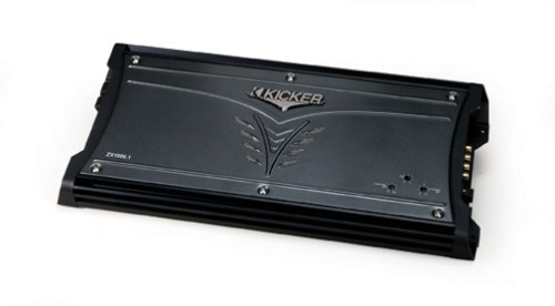 Kicker 08ZX15001 1500-Watt Class D Mono Subwoofer Amplifier