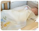 Cream Baby Sleeping Bag Jungle Friends 6-18 Months 2.5 Tog