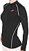 New 097 Womens Skin Tight Compression Baselayer T Shirt Running Black Top S-xl