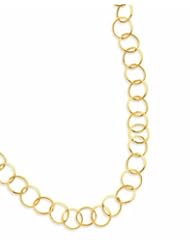 Genuine 14K Yellow Gold Circle Chain Bracelet 7.5 Inches 2 Grams Of Gold 100% Satisfaction Guaranteed.