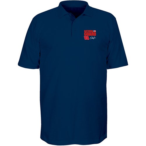 Buy Chase Authentics Dale Earnhardt, Jr. National Guard Pique Polo by Chase Authentics