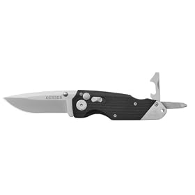Gerber 22-41021 Obsidian Fine Edge Knife With Screwdriver and Bottle Opener by Gerber