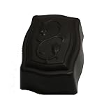 Gourmet Food : Chocolate Mold. Wavy Rectangle with Design. 32mmx26mmx13mm. 28 cavities
