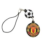 Manchester United Black Crest Phone Charm