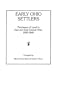 Early Ohio Settlers. Purchasers of Land in East and East Central Ohio, 1800-1840