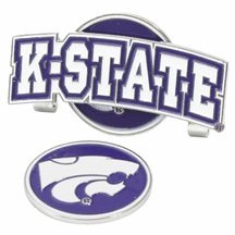 Kansas State Wildcats Slider Clip With Golf Ball Marker Of 3)