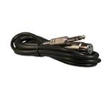 Your Cable Store 6 Foot XLR 3 Pin Female To 1/4" Stereo Microphone Cable