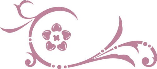 Imagen 2 de Etiqueta de la pared e18 tribales hojas de la vid floral 240x106 cm