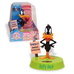 Solar-Powered Bobble Head Collectible - Daffy Duck