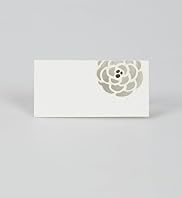 Cream & Black Place Cards - Pack of Ten