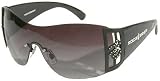 Rocawear - ROCAWEAR Frameless Crystal Logo Sunglasses (MB)