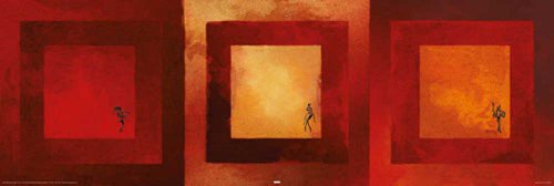 Empire 417367 African Style - Squares Slim-Poster - 91.5 x 30.5 cm Preisvergleich