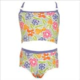 Girls Two Piece Boy Short Tankini