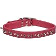 Petco Pink Leather Spiked Dog Collar Petco Pink Leather Spiked Dog Collar