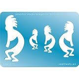 Cool Tools - Jewelry Shape Template - Kokopelli