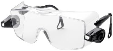 3M 11489-00000-10 Light Vision OTG (Over the Glass) design with hands-free lighting
