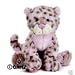 Webkinz Strawberry Cloud Leopard + Webkinz Bookmark - New with Sealed Tag and Unused Code