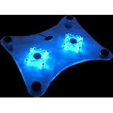 USB NOTEBOOK K�HLER MIT BLUE BACKLIGHT TRANSPARENT LAPTOPvon "art-of-baan"